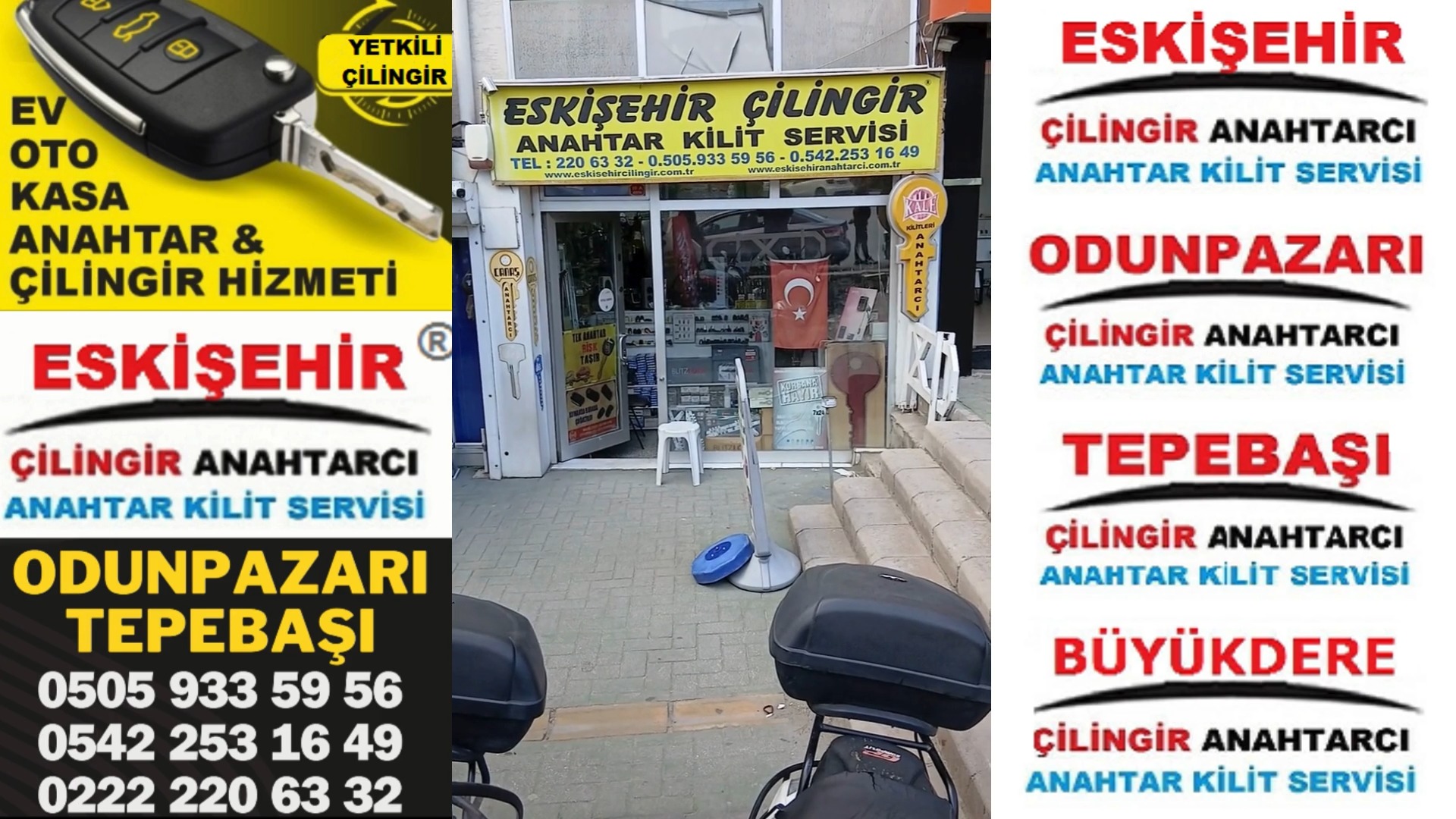 Eskişehir Çilingir Anahtarcı Anahtar Kilit Servisi® olarak firmamız  T