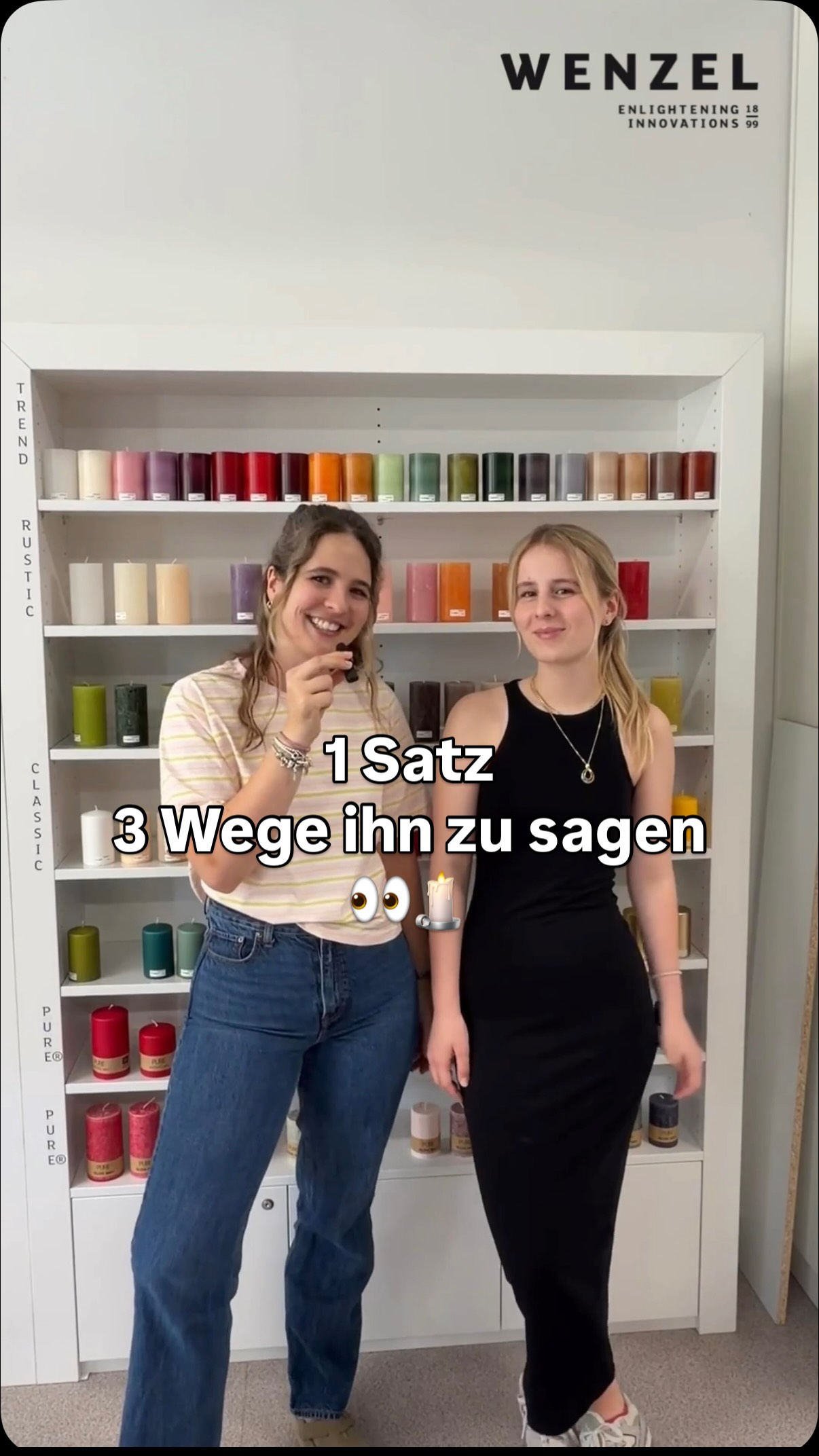 Wie würdet ihr ich brenn für dich sagen?👀 Schreibt es uns in die Kommentare! 🕯️❤️ #wenzelkerzen #kerzenliebe #aschaffenburg | Richard Wenzel GmbH & Co. KG