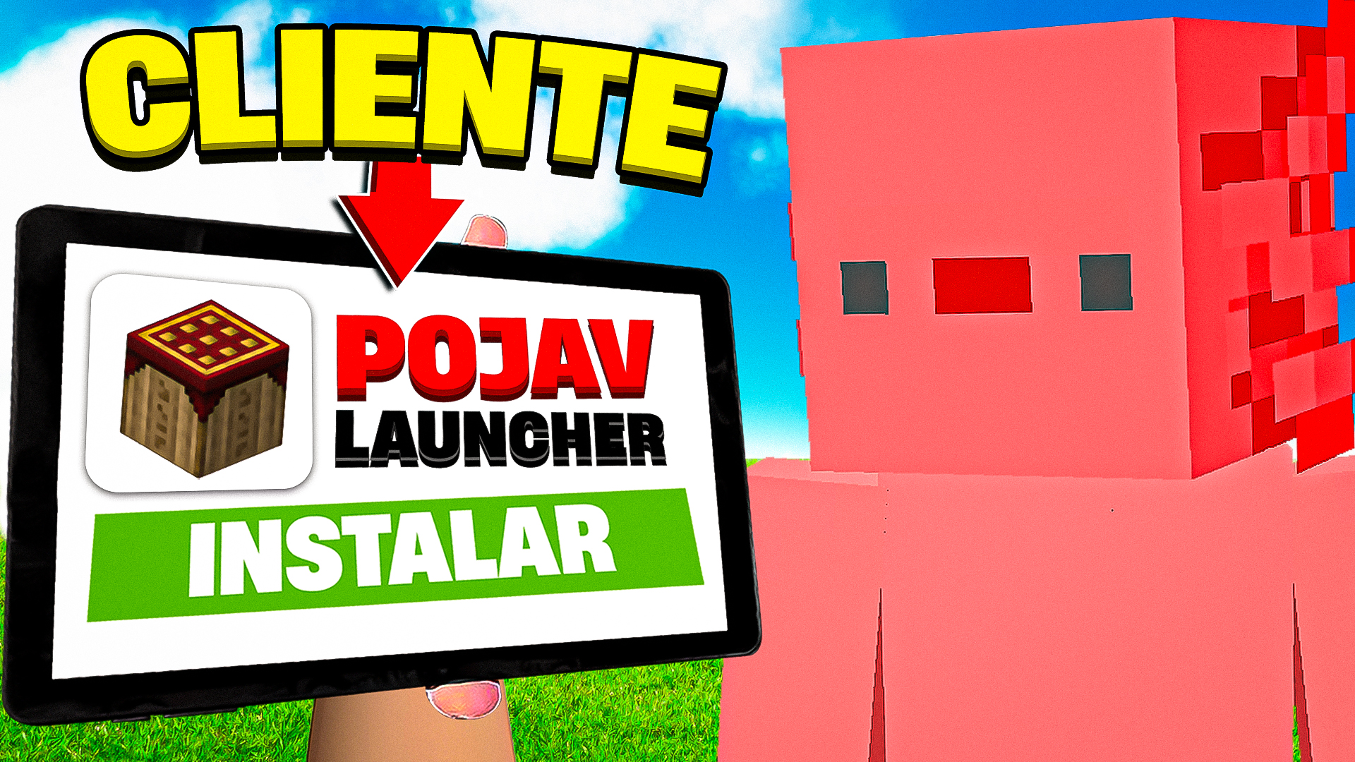 Me INSTALÉ un Cliente en POJAV LAUNCHER #PojavLauncher #clientes # ...