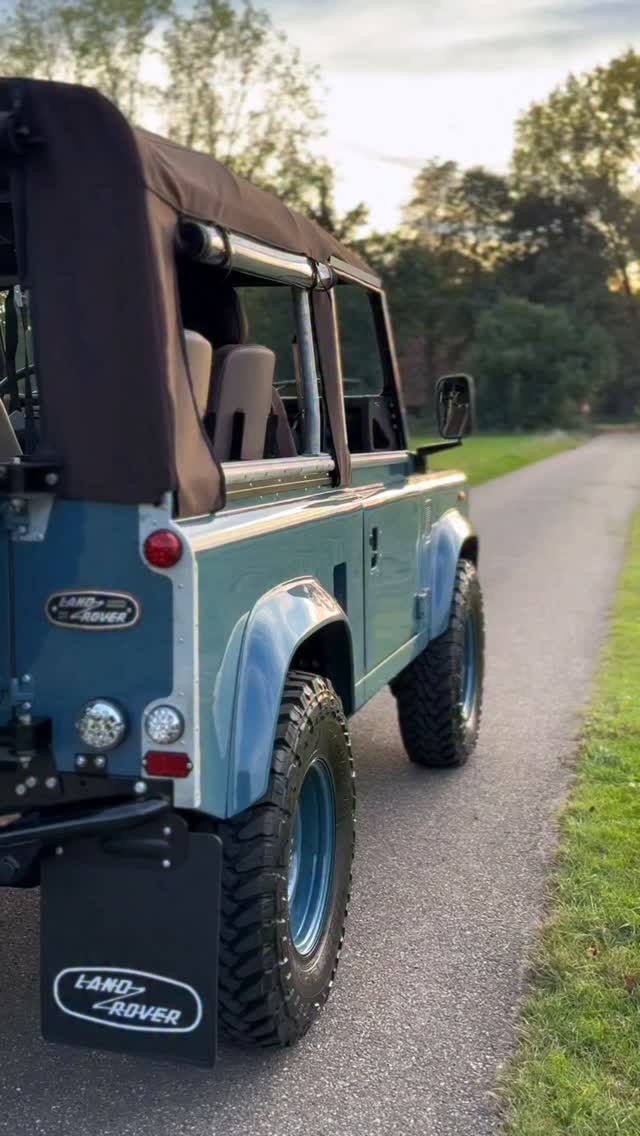 1997 Land Rover Defender 90 300TDI Soft Top finished in Heritage Blue ...