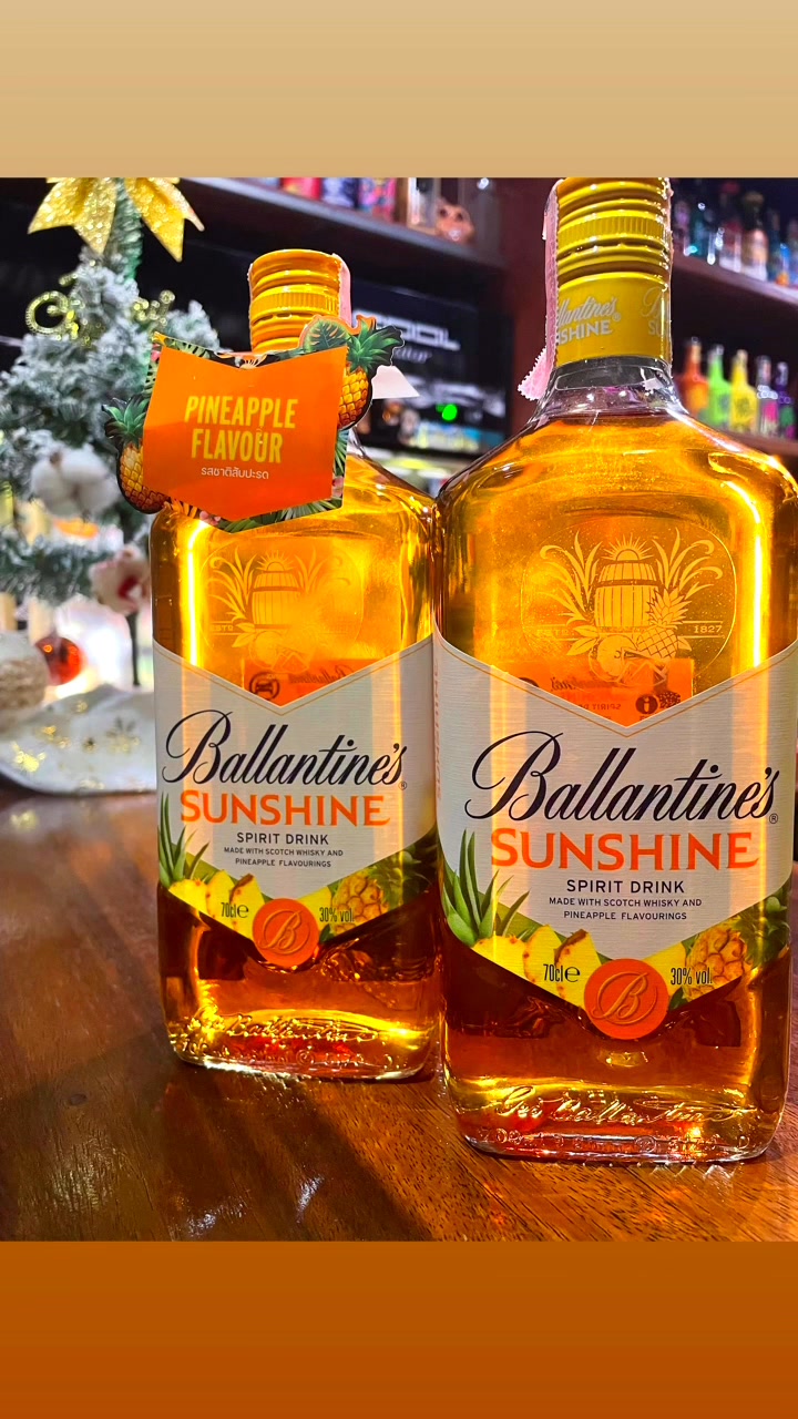 Ballantine's SUNSHINE スピリッツ 700ml Ballantine's Sunshine 🥃….🍍 Ballantine's Scotch Whisky 🥃 With