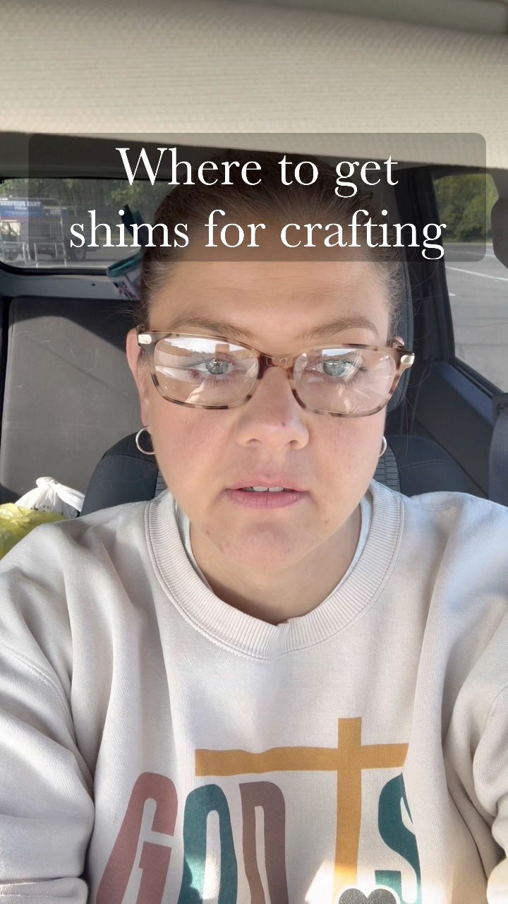 😍 Endless craft ideas with shims y'all! Comment SEND for the