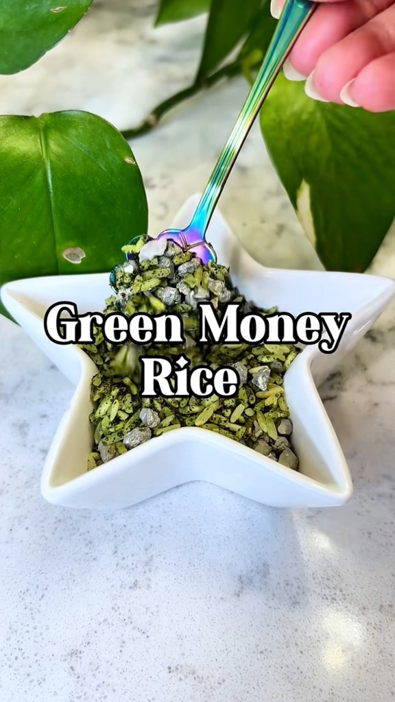 I’m Hey witches, here is my green money rice reel as requested! This is ...