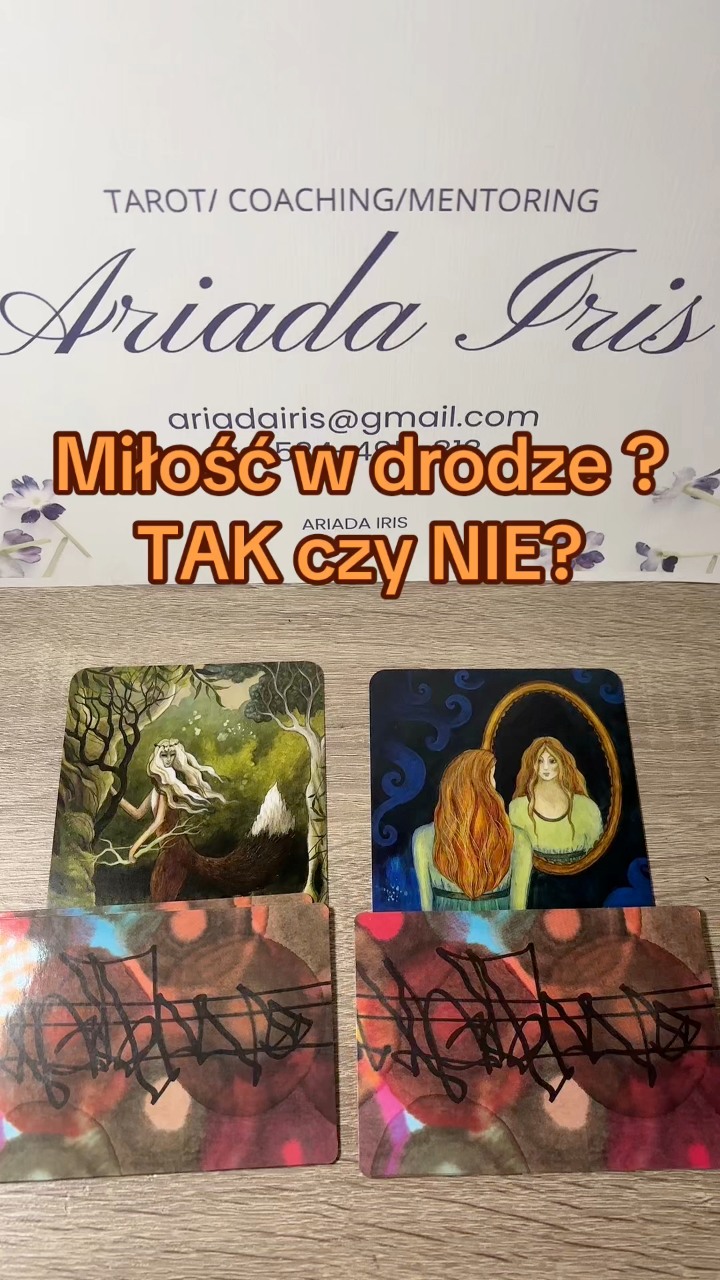 Miłość w drodze ? #ariadairis #tarotcommunity #tarot #rozwojosobisty # ...