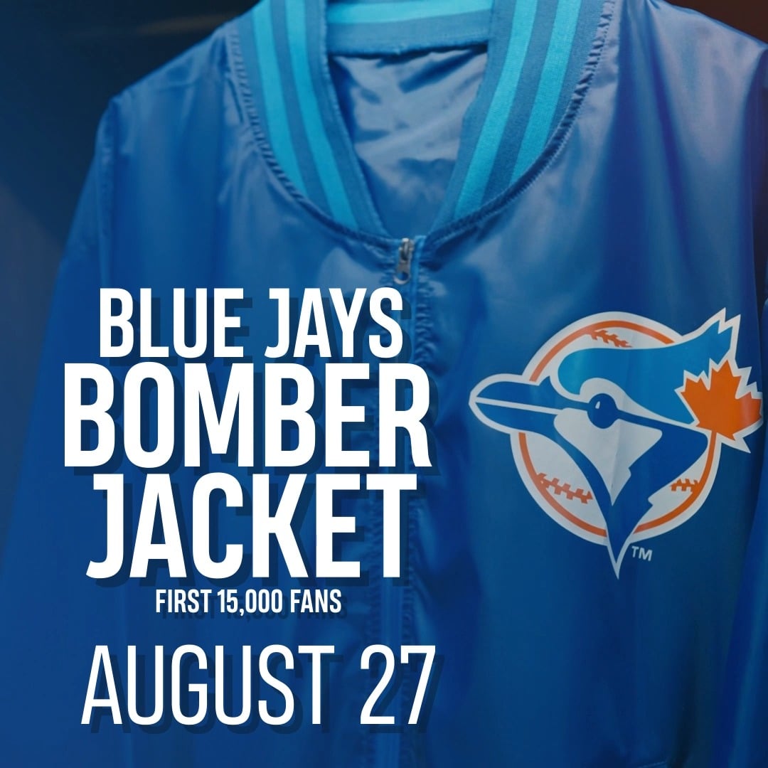 A jacket fit for a CHAMPION: bluejays.com/promotions Day Six of