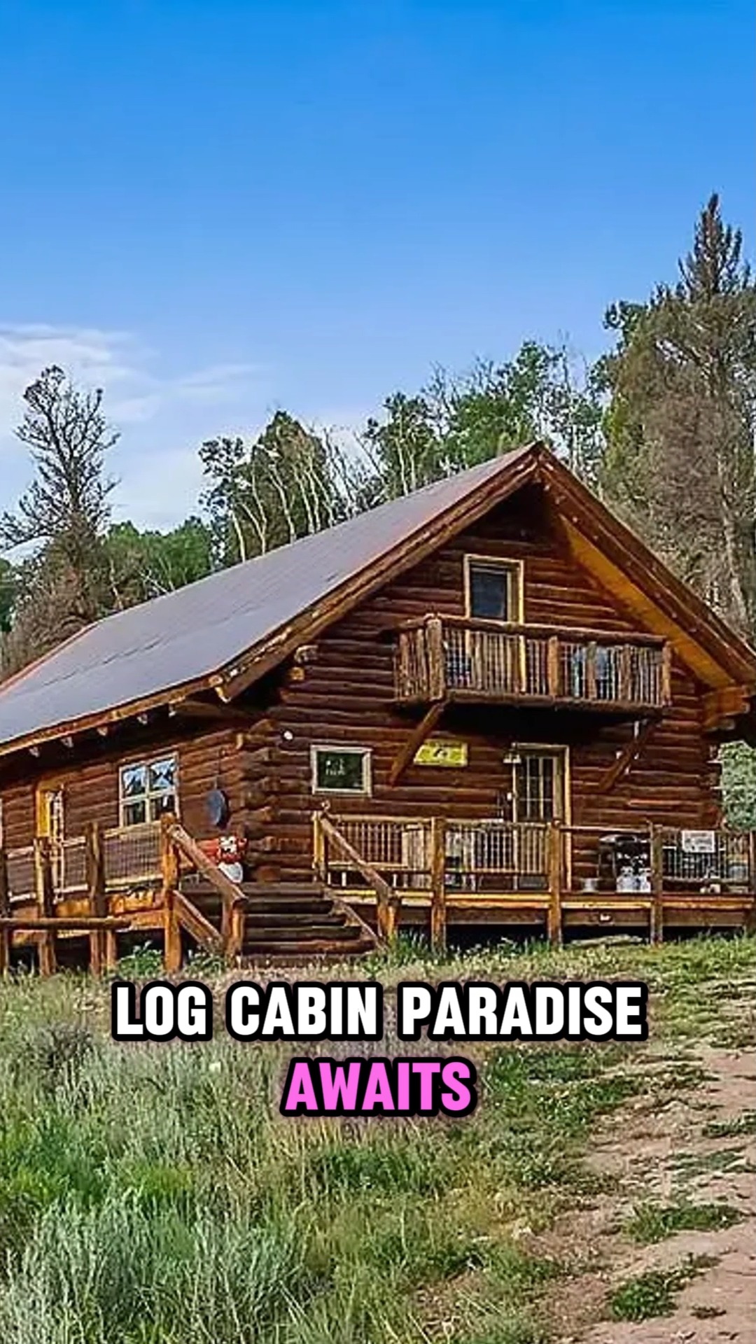 Gallery Detail: Luxurious Off Grid Log Cabin On 40 Acres Mountain Cabins