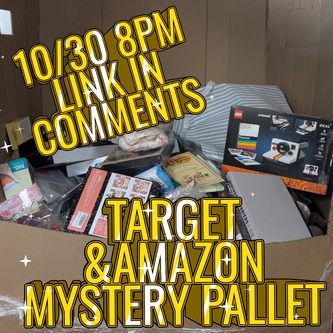 Target Pallet Show 11/18 8pm🎉 #sahm #vermont #target #mysterbox # ...