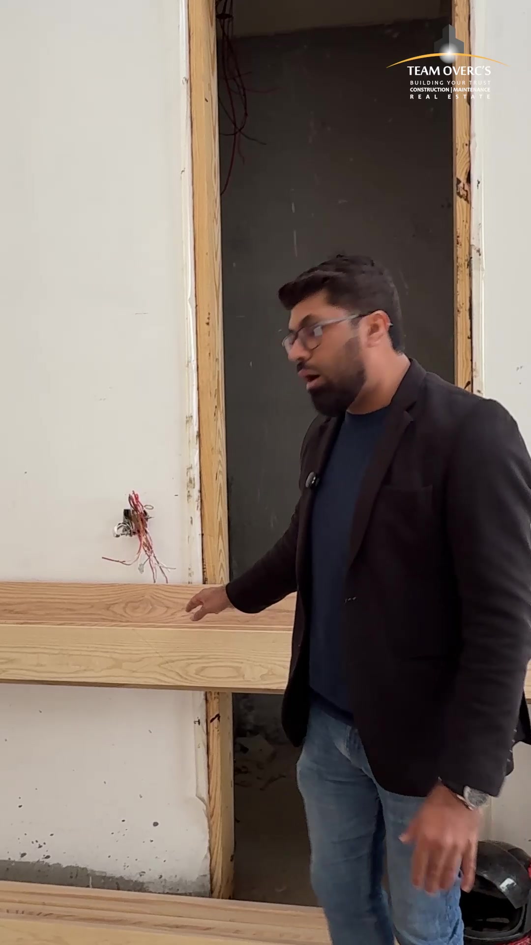 1 Kanal House Finishing: Ash Wood & HDX Door Details in DHA We are ...