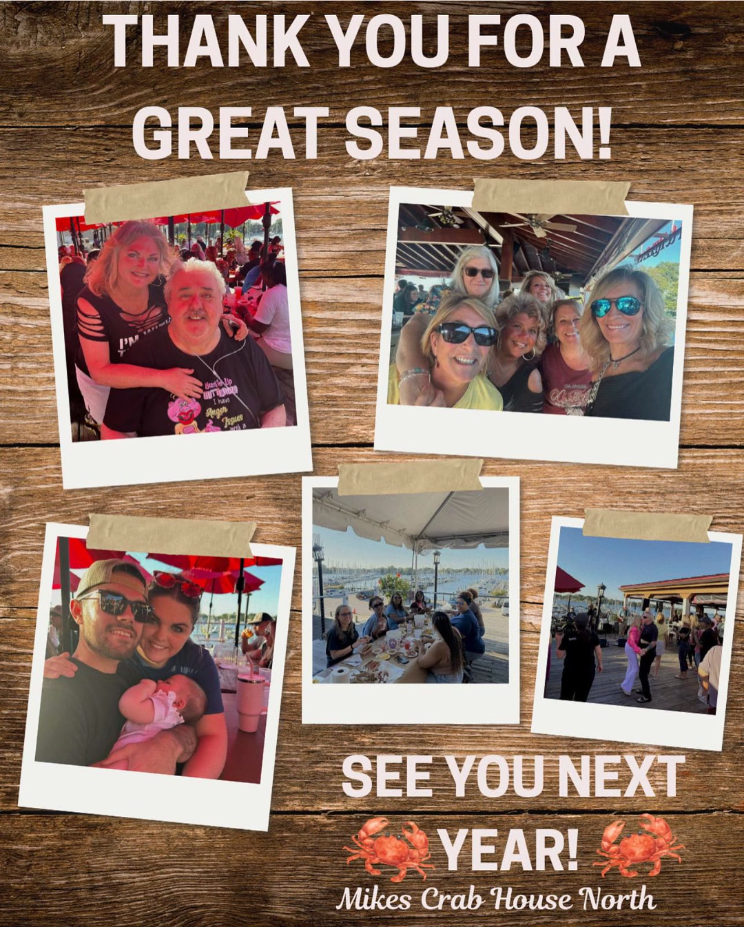 From all of us at Mikes North,... - Mikes Crab House North | Facebook
