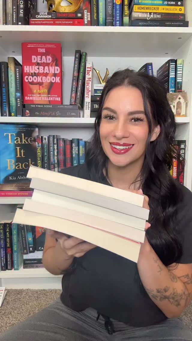 Thriller books less than 300 pages 🤩 We call these a snack! # ...