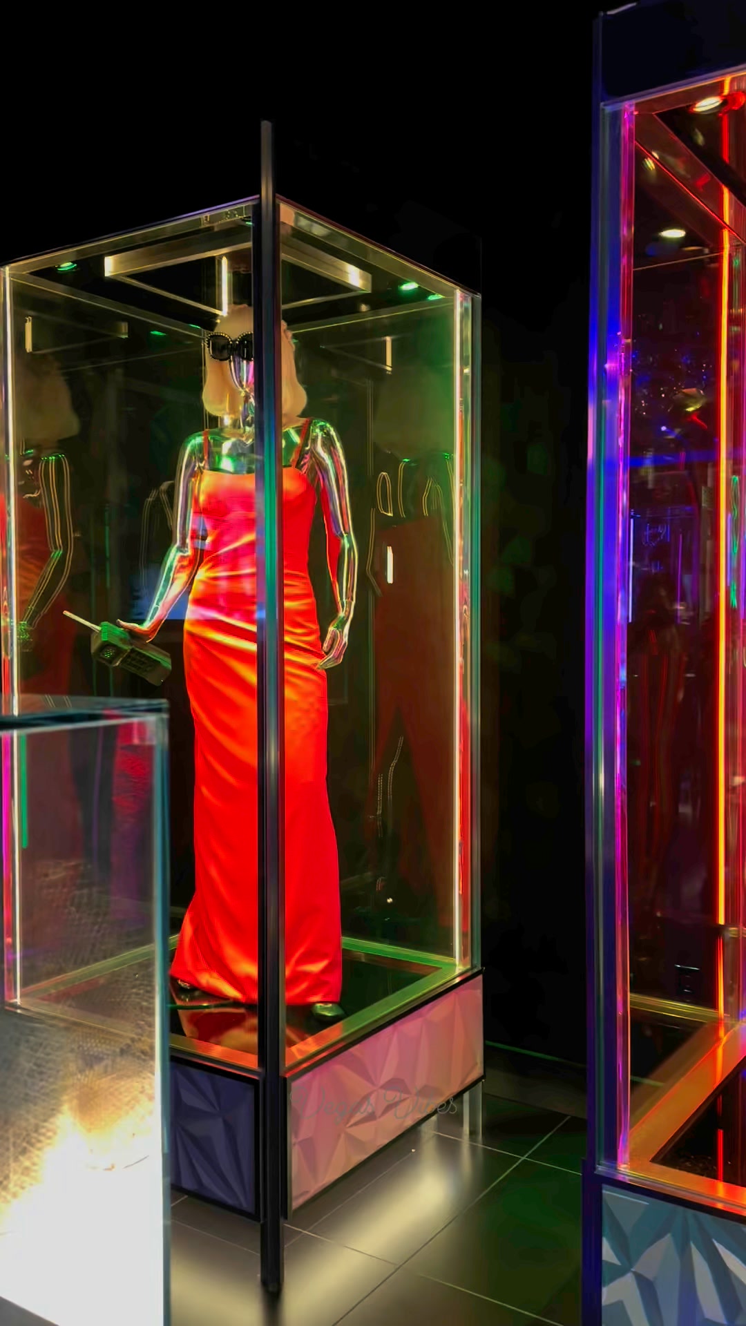 lady gaga glass dress Gaga's concert on display at Haus of museum HOLIDAY MUST HAVE