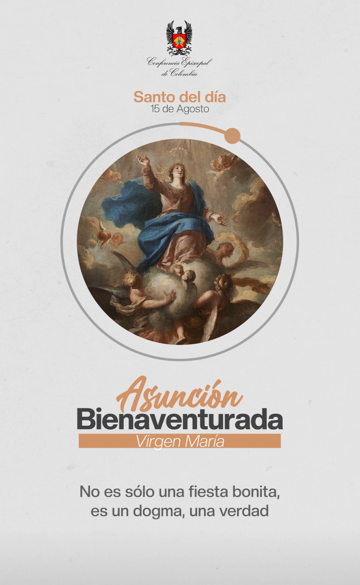 🙏Hoy celebramos a María, Asunta al cielo en cuerpo y alma, gloria y ...