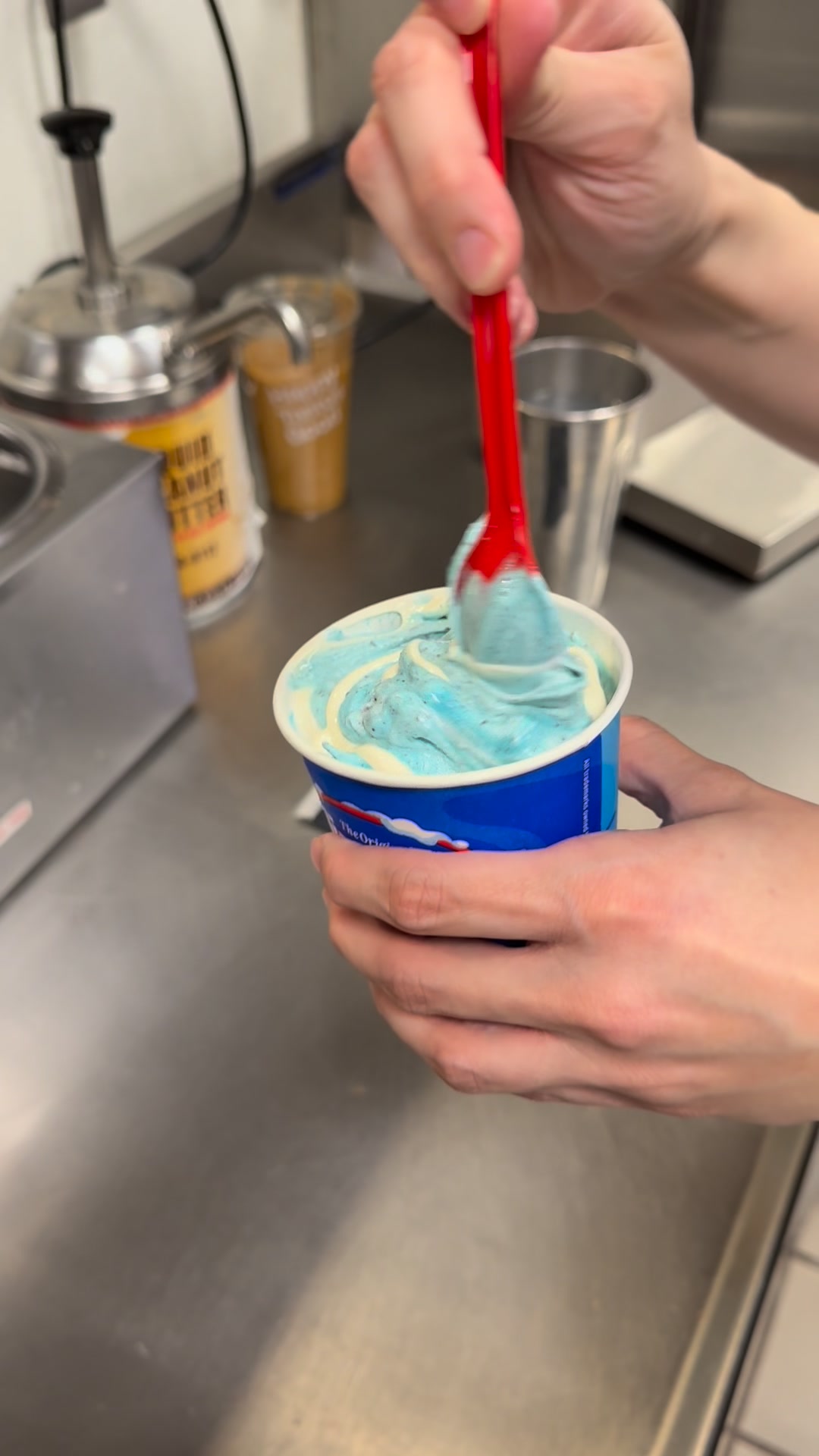 🥶BRRRRR🥶 💙Come try our new OREO SNOWDRIFT BLIZZARD!! 🔴This blizzard is ...