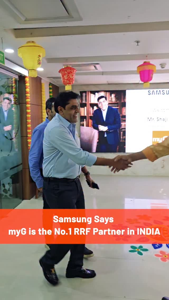 India’s No.1 RRF Partner — officially recognised by Samsung. Receiving ...
