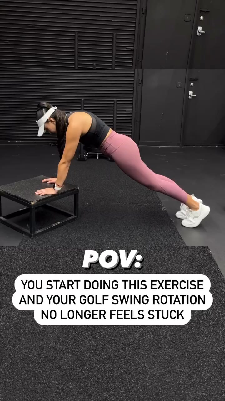 POV: You start doing this exercise and your hips and shoulders begin ...