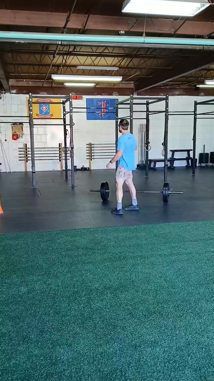 Olympic strength day followed by a short, simple metcon. 6 sets at a 2: ...