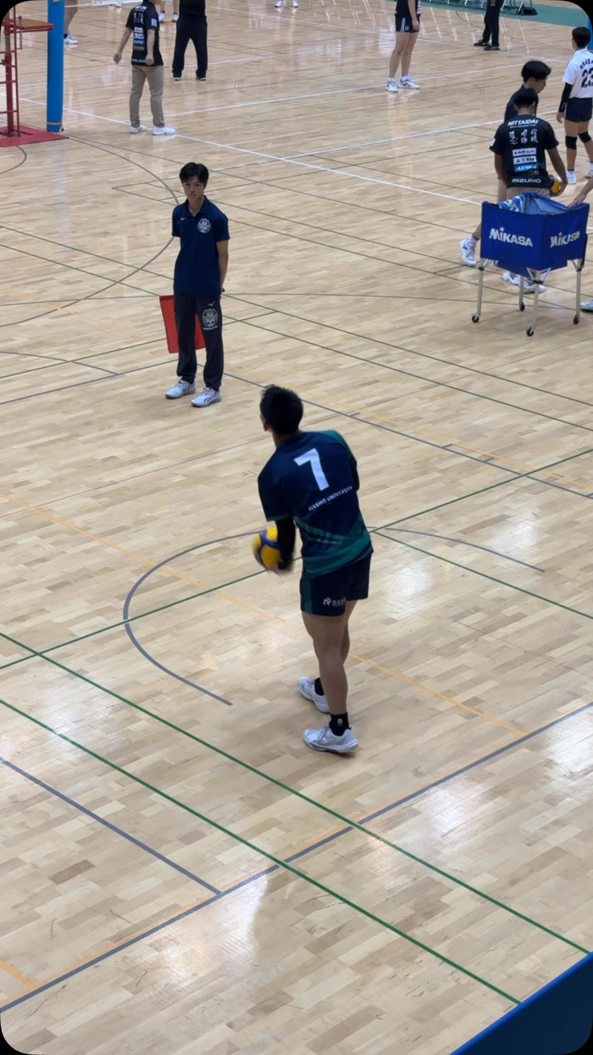 こんにちは! 立正大学バレーボール部です🏐 本日より2026年度東日本