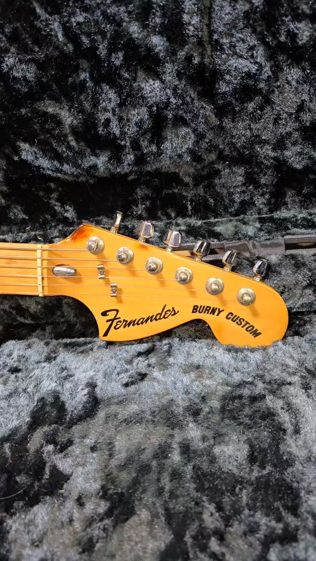 fernandes burny custom 70年代　fst-75 My Guitar Collections】 Fernandes Burny Custom FST-75 1976年