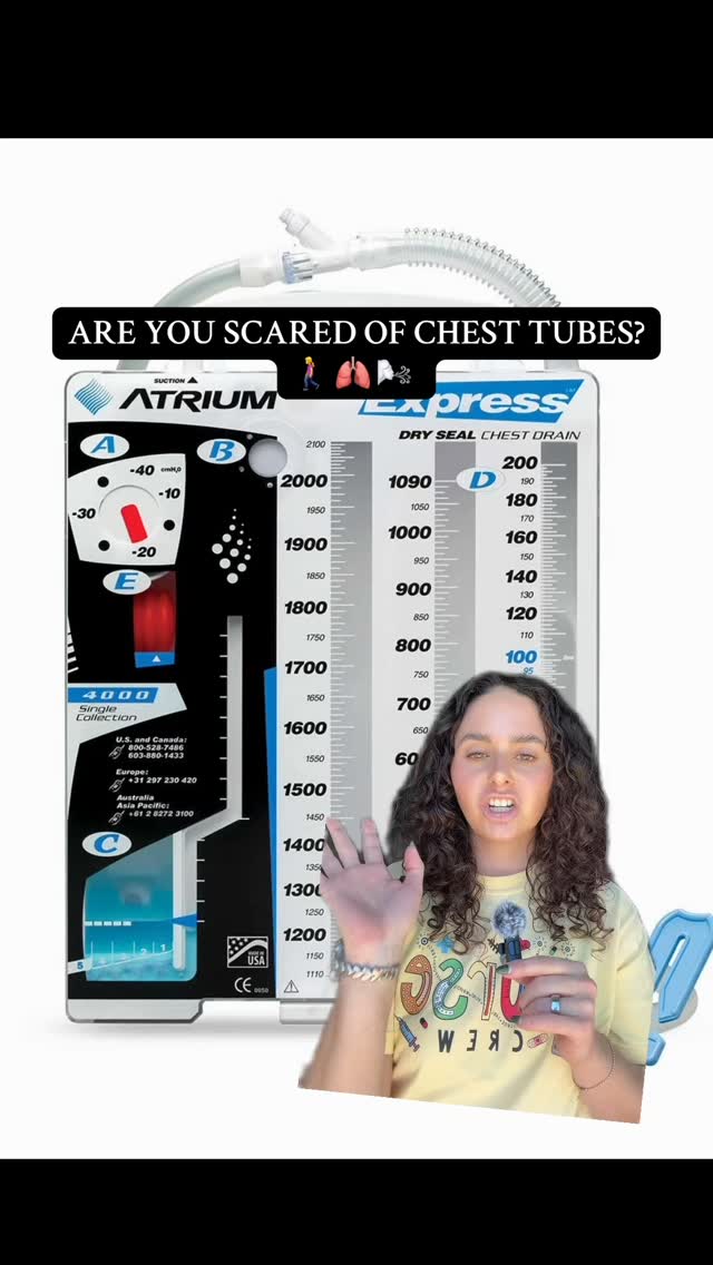 Chest tubes are one of those things that are very intimidating if you ...