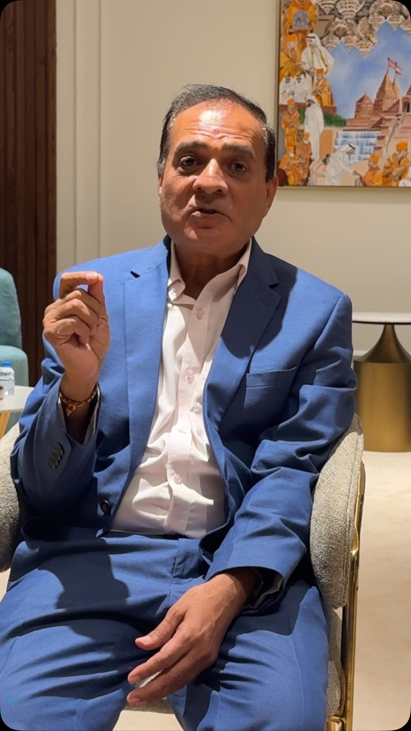 Raja Umesh Ji ( Head of Operations BAPS Hindu Mandir , Abu Dhabi ...