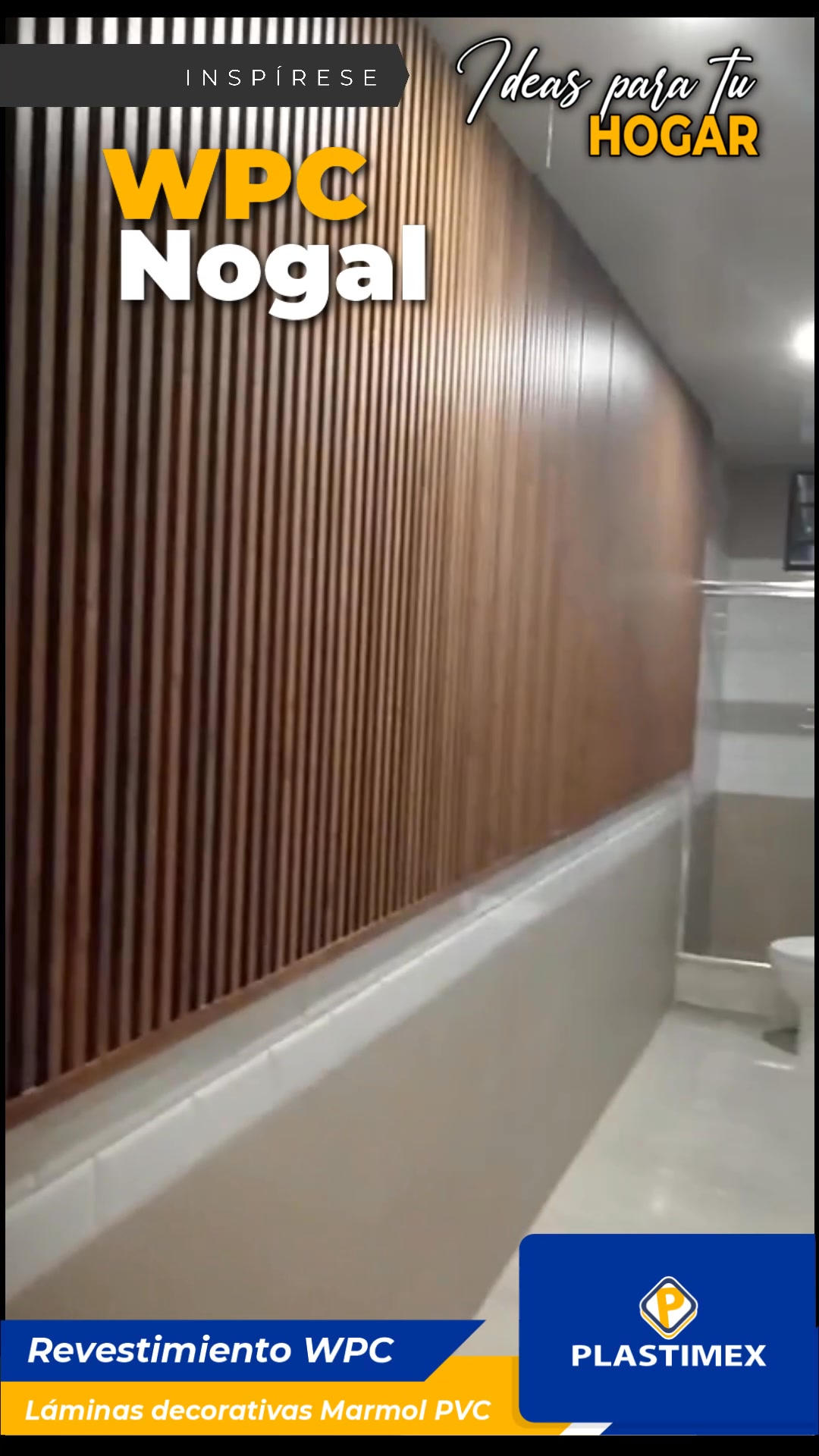 Con nuestro revestimiento WPC, Láminas decorativas de Mármol PVC ...