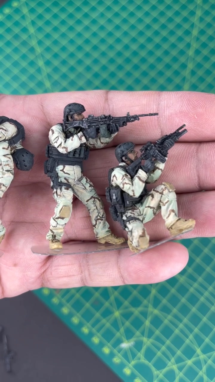 Delta Force Team Leader Figure from Black Hawk Down
