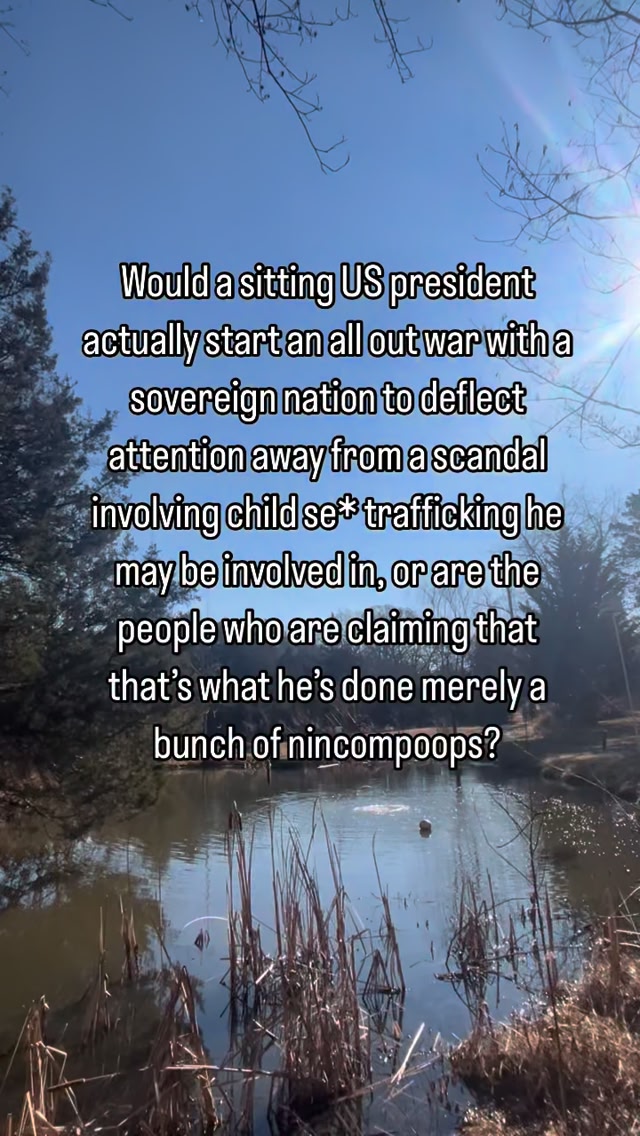 Would a sitting US president actually start an all out war with a ...