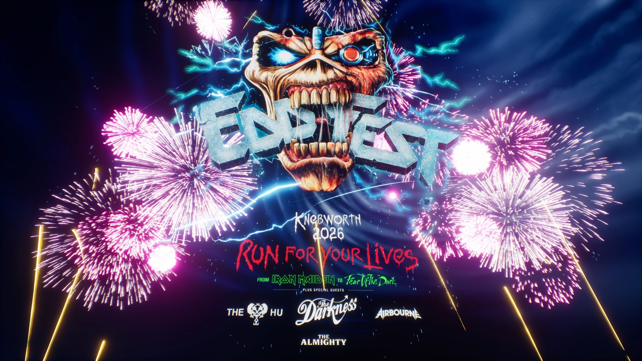 ?? EXCITING Iron Maiden ANNOUNCEMENT! ?? Presenting EDDFEST 