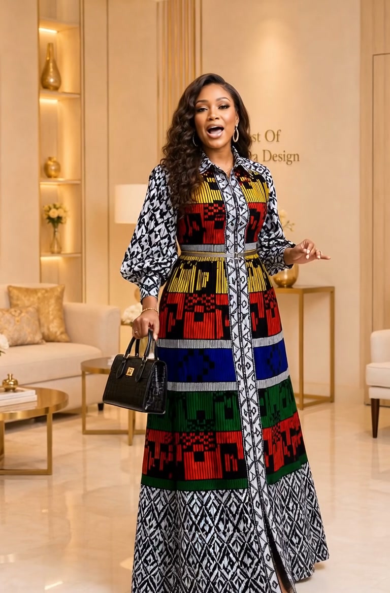 beautiful dress designs for ladies with price Elegance never goes out of style!, Our Ankara are made to help you look confident, classy, and effortlessly beautiful wherever you go., Price: ₦55,000, DM us now to shop., stylish simple dress design