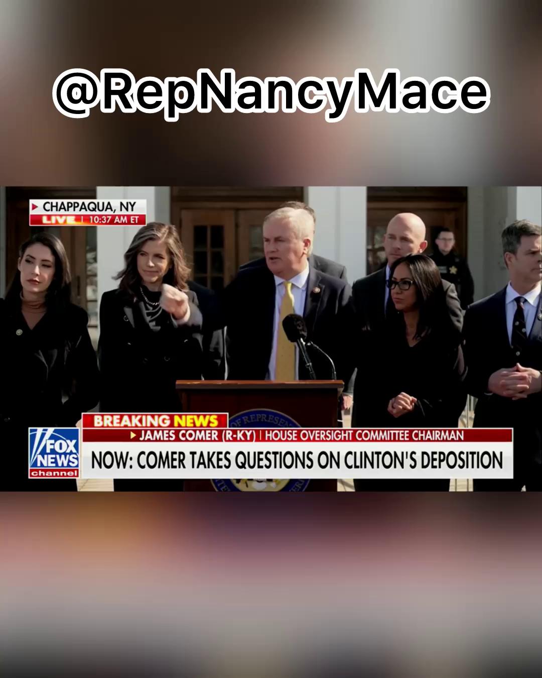 The Epstein files don't stop at... - Congresswoman Nancy Mace | Facebook