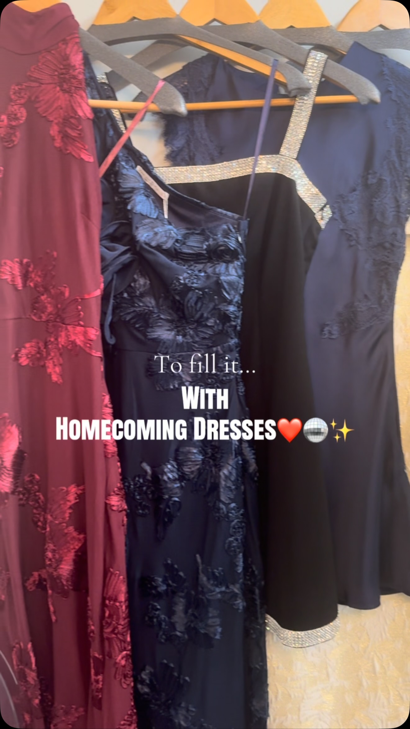 Less than two months until homecoming shopping season officially begins. Your dream dress is waiting✨, Homecoming styles available at our Corner Store! | Columbia Street Mercantile