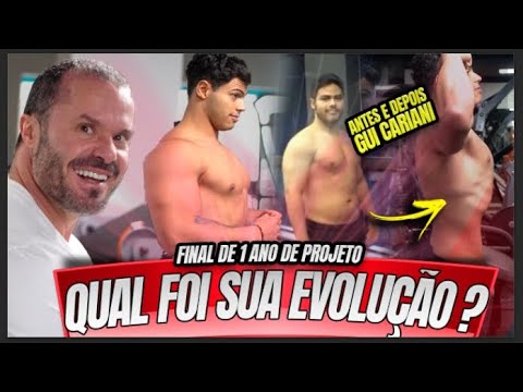 Formando Musculos Final 1 Ano De Projeto Evolucao Filho Do Renato Cariani Facebook