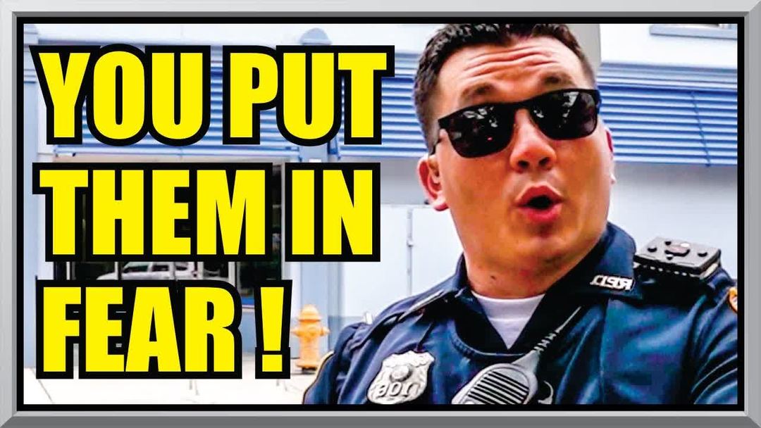 Feelings Enforcer Cop Gets Schooled !! Richmond Indiana # ...