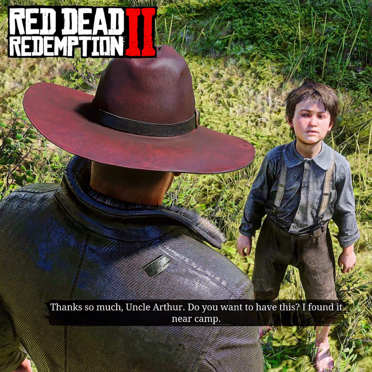 Do this thing to receive special item for Jack - RDR2 # ...
