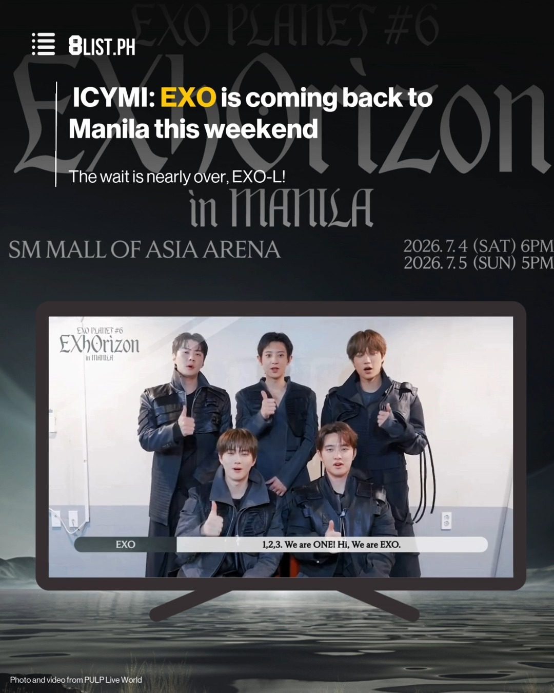 EXO-Ls, are you ready to see SUHO, CHANYEOL, D.O., KAI, and SEHUN