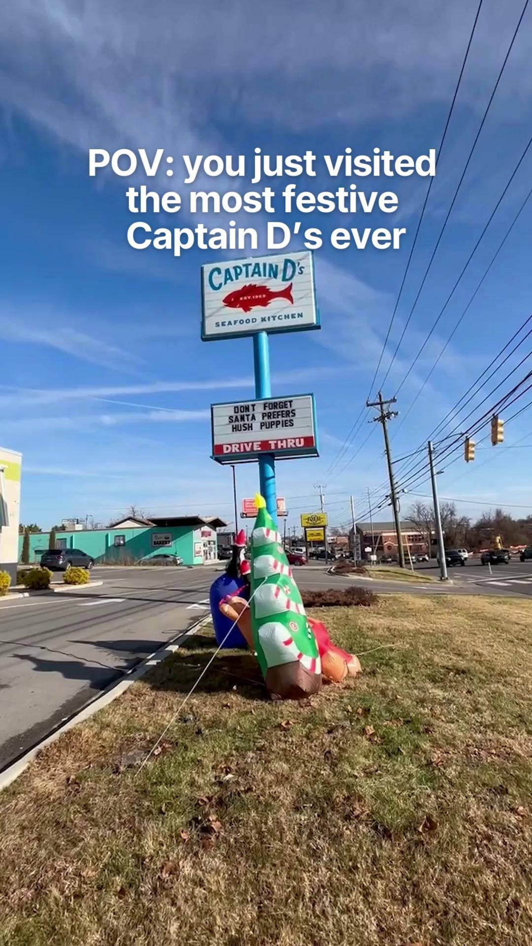 Happy holidays, everyone! Check your local Captain D's listing for