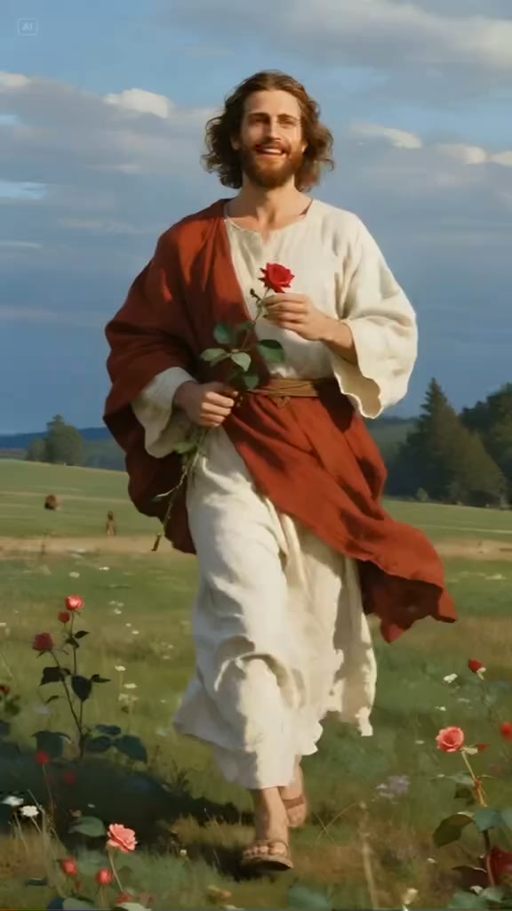 Jesus loves you 🌹✨😇🙏💖 #jesuschrist #jesussaves #roses
