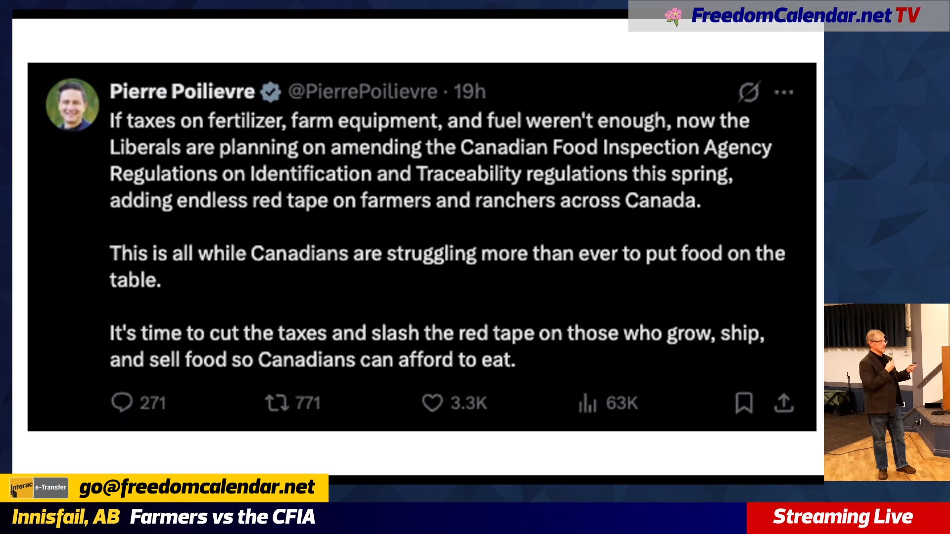 This is from Innisfail earlier this week. Tim Hoven @timhoven explains ...