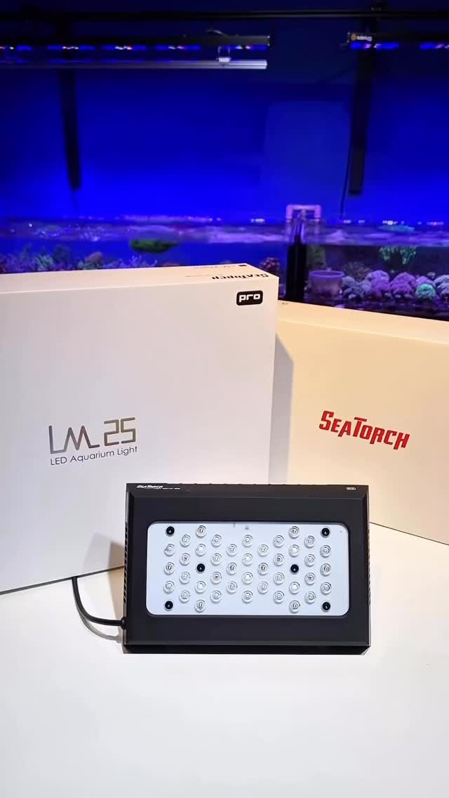 Seatorch Light Master LED 25 Pro – Unboxing & First Look #reeftank