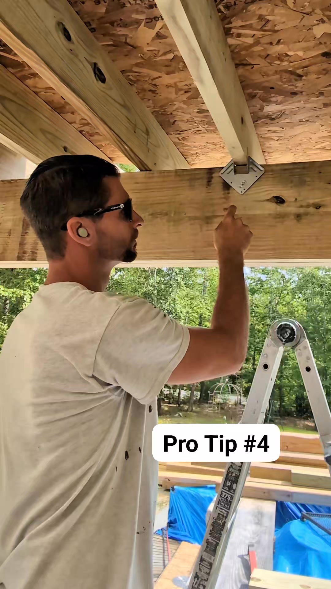 Get rid of those old hurricane ties for your deck joist and switch over ...