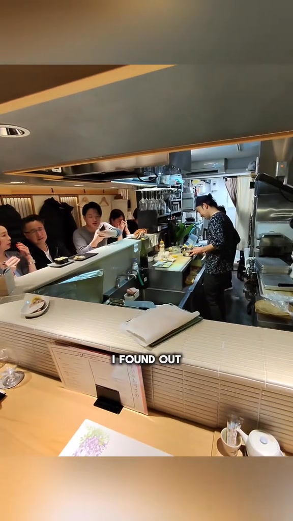 went back to my favorite sushi place in Tokyo and found