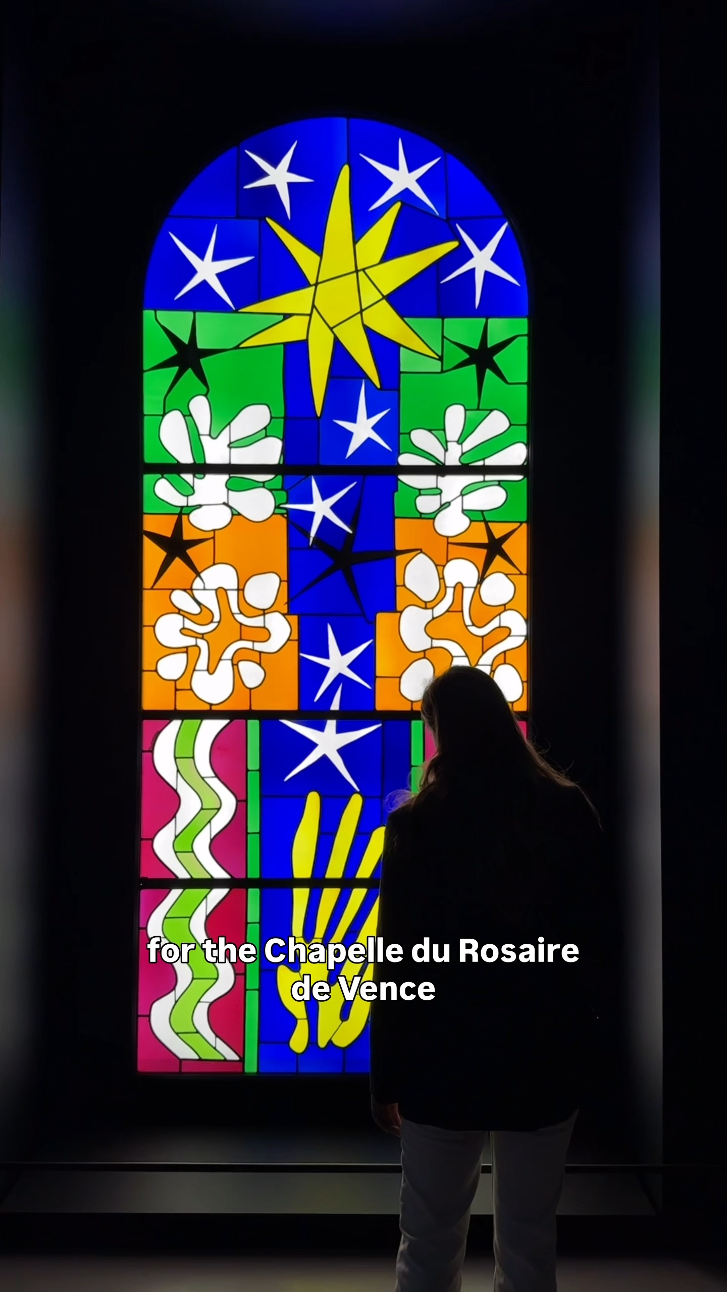 In his final years, when his movement was limited, Henri #Matisse 
