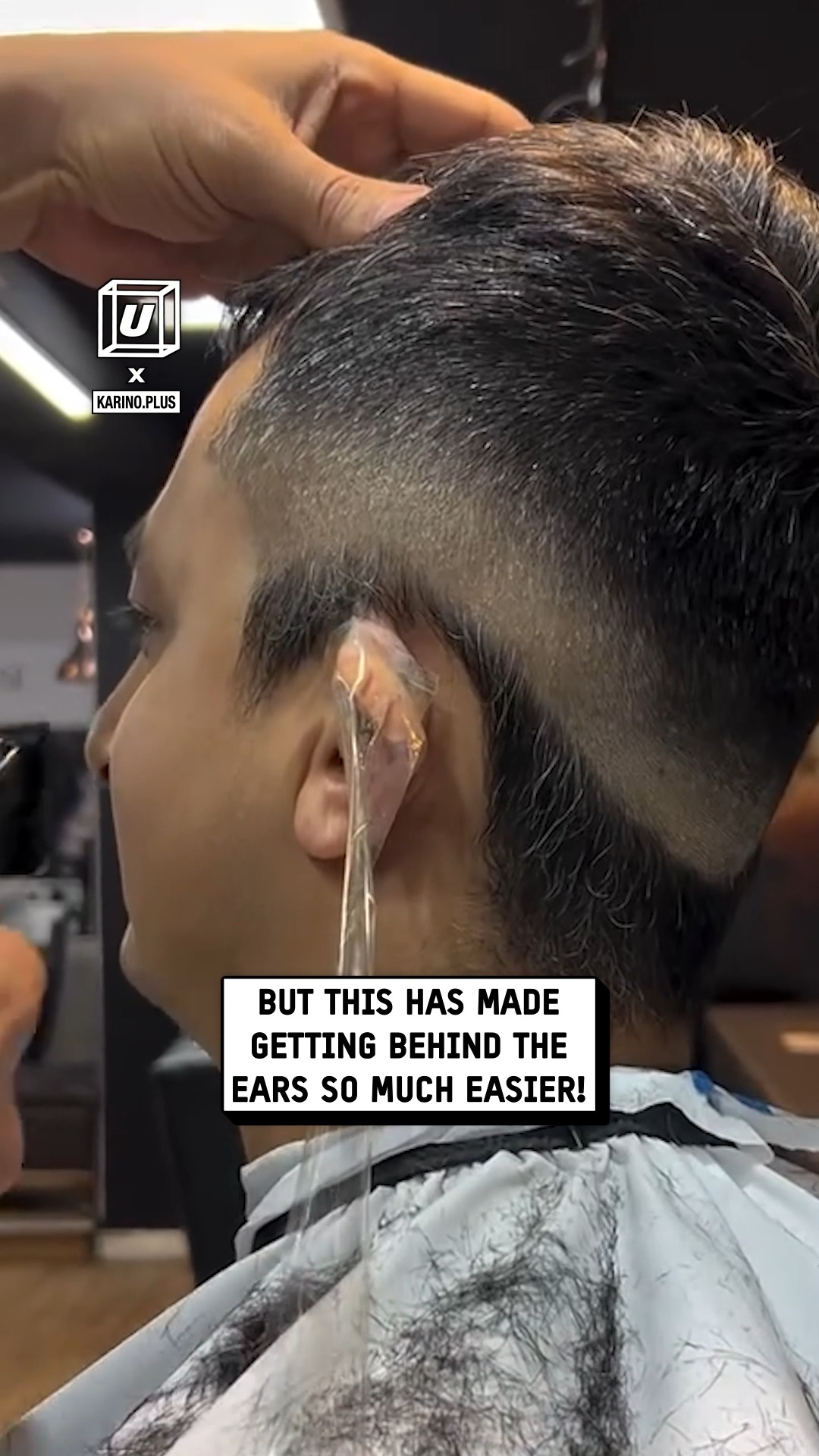 The secret to perfect edges ️🤣 🎥: @karino.plus #barber #barbershop # ...