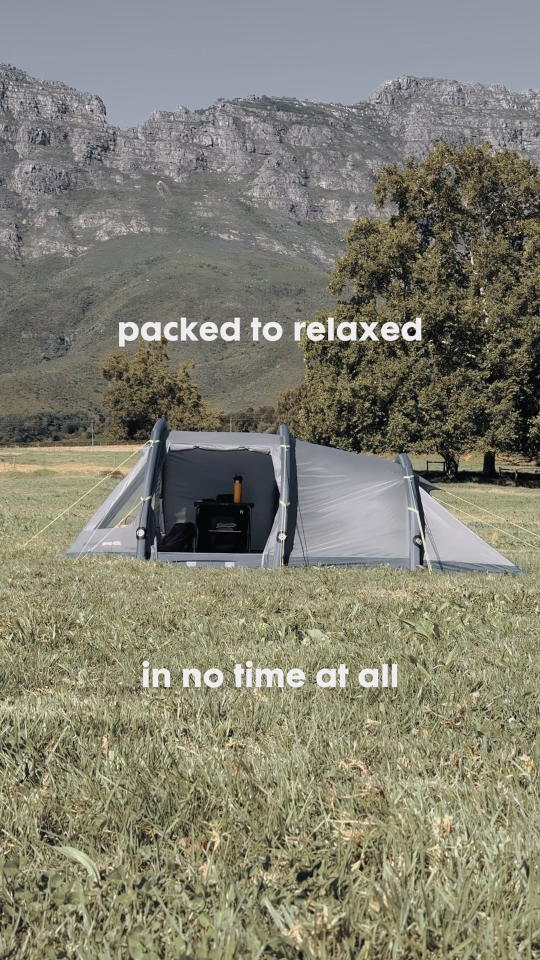 zelt 2 eingänge CampFeuer Super+ für 4 Personen | Blau/Schwarz | XXL Tunnelzelt mit Eingängen und Vordach, 3000 mm Wassersäule G12 TV-Werbung/ TV-Spot von Fahrrad-xxl.de Rack variant:Rack + Basic mounting hardware + Anybolt kit + Taillight kit