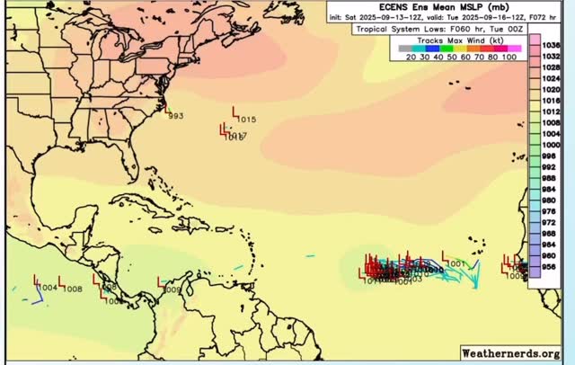 The tropical wave coming off the coast of Africa is now more likely to ...