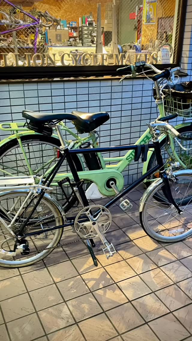 BILLION SG-1 ミニベロ 自転車工房 CYCLE MAKES これがこうなった