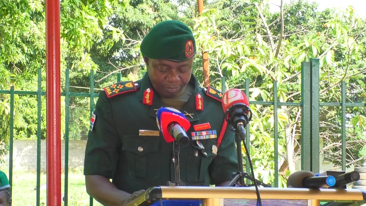 The Gambia Armed Forces (GAF) is investing in the professional ...
