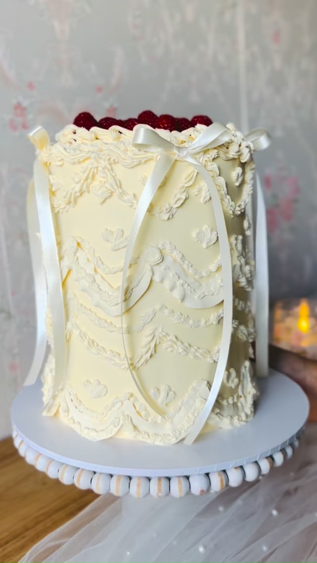 Vintage gold piping tops The groom calls hours before the wedding 
