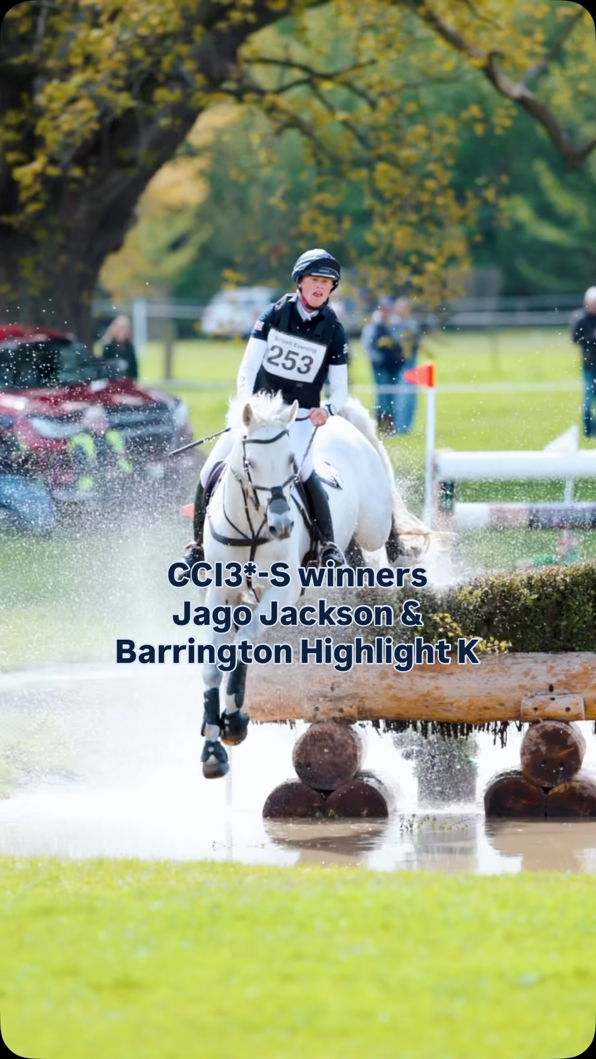 Jago Jackson has done it! Our Forsters CCI3*-S Champion 2026 is 