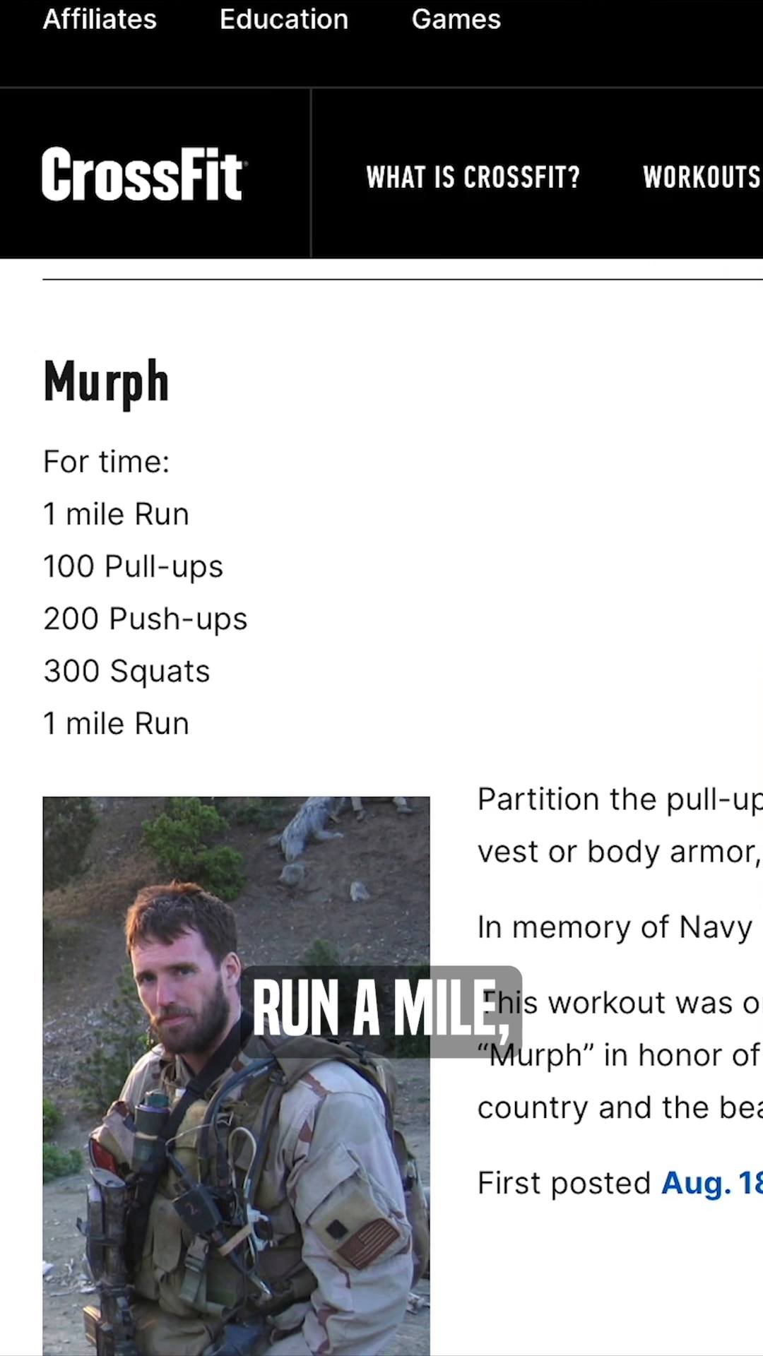 Three weeks until the CrossFit community comes together for the Hero ...